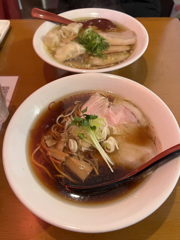 中華そば カリフォルニアのラーメン