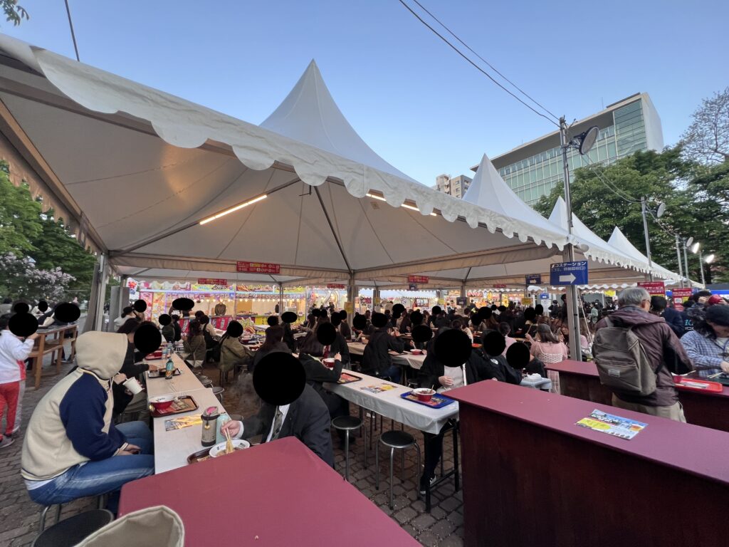 ラーメンショー会場