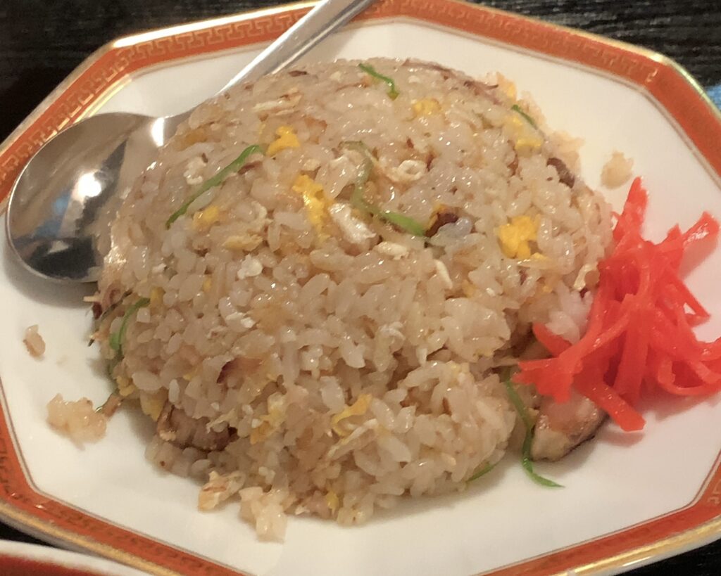 林に以前あった炒飯