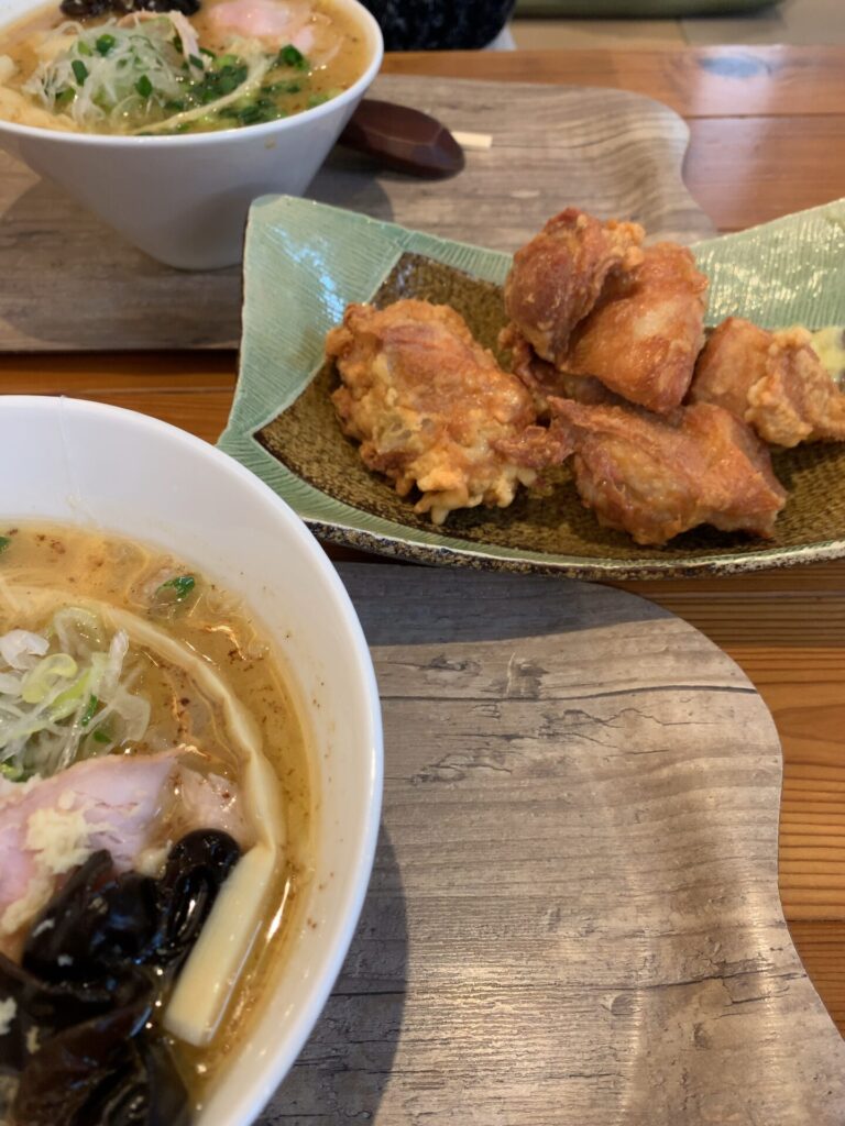 ラーメンとザンギ