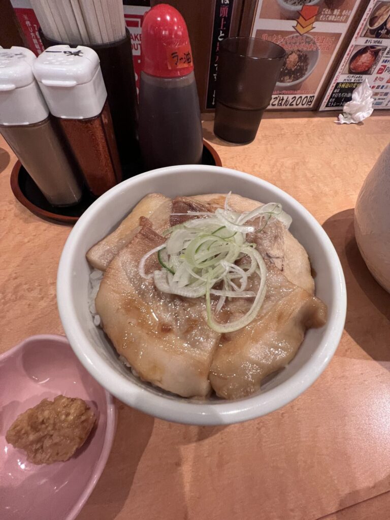 煮豚ごはん