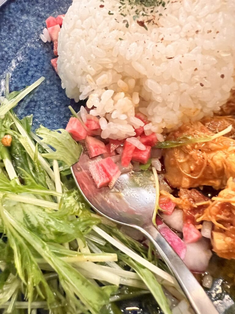 野菜たっぷりのヘルシーカレー