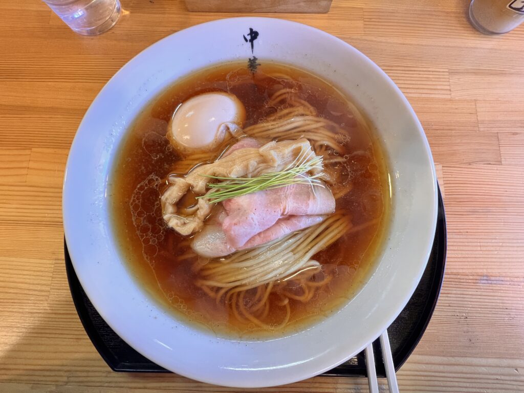 醬油地鶏そば　1100円